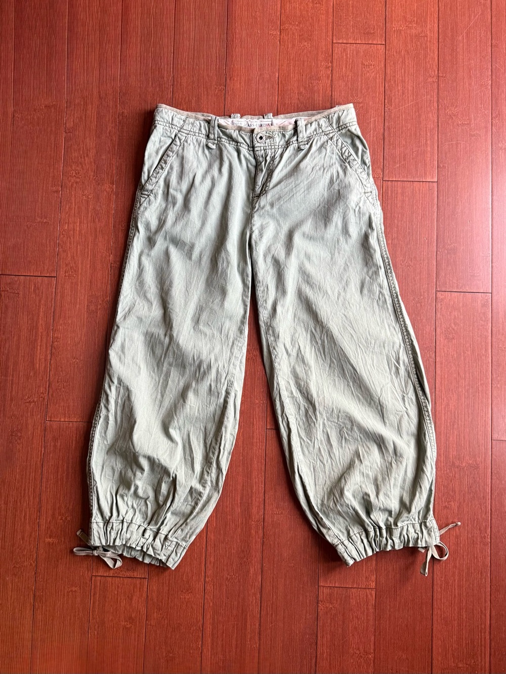 Polo Jeans Company Ralph Lauren Drawstring Hem Cargo Pants - XS
